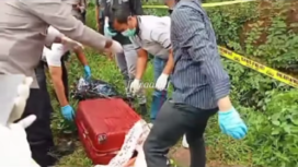 Warga desa Dadapan, Kecamatan Kendal, Ngawi menemukan koper berisi may4t perempuan dalam kondisi bugil, Kamis 23 Januari 2025. Instagram@jawaaktif