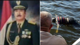 Nelayan menemukan jasad mengapung di pantai Marunda, Jakarta, 10 Januari 2025, terindentifikasi sebagai Brigjen TNI Purnawirawan Hendrawan Osteven, membawa serta identitas KTA dan BIN. Foto: oposisicerdas.com