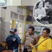 Budi korban begal di Umbulan mengalami luka sayatan celurit saat dibegal, disekitar Umbulan, pasuruan, Sabtu 18 Januari 2025. Instagram@pasuruan.kekinian