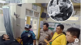 Budi korban begal di Umbulan mengalami luka sayatan celurit saat dibegal, disekitar Umbulan, pasuruan, Sabtu 18 Januari 2025. Instagram@pasuruan.kekinian