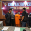 Satreskrim Polres Pasuruan ungkap kasus pembunuhan di Purwosari, gegara tidak dipinjami uang. Instagram@kabarpasuruan