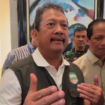 Menteri KKP Sakti Wahyu Trenggono saat memberikan jawaban kepada pers di jakarta, Minggu 19 Januari 2025. Instagram@swtrenggono