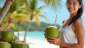 Minum segelas air kelapa sudah cukup (IstAI)