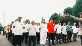 Foto: Istimewa
Gus Yani dan dr Alief bersama calon kepala daerah lainnya saat mengikuti gladi kotor pelantikan di Jakarta