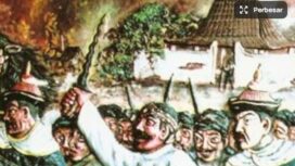 Ilustrasi Geger Pecinan yang menelan korban ribuan orang/ist