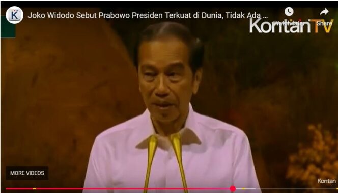 
					Joko Widodo di Peringatan Puncak HUT Gerindra