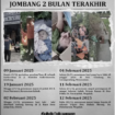 Inilah kolase peristiwa kriminal yang terjadi wilayah kabuaten Jombang, terhitung awal Januari 202-20 Febaruari 2025. Instagram@info_jombang.
