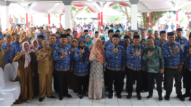 Pj Bupati Jombang, Teguh Narutomo, tinggal dua hari masa jabatannya, tetapi terus bekerja menyelesaikan Musrenbang menyusun RKPD 2026 di kecamatan Ploso, 17 Februari 2025. Foto: jombangka.go.id