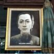 Lukisan Nyi Ageng Serang di Joglo Makam Nyi Ageng Serang Padukuhan Beku, Banjarharjo, Kalibawang, Kulon Progo, Yogyakarta. (Foto: Koko Triarko)