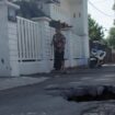Tangkap layar video tanag ambrol, saat terjadi gempa 5.9 Mag di kawasan Aceh Selatan, Jumat, 31 Januari 2025, sekitar.pukul 1803, WIB. Lokasi tempat ini belum terkonfirmasi. Instagram@info_newsantara