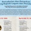 Uang logam ini tak laku/BI