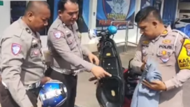 Polantas Bangkalan  telah membawa motor Vario L 2113 SU yang digunakan oleh Zahrotus Sadkiyah, 21, mahasiswi Universitas Muhammadiyah Malang, yang hilang sejak 6 Februari 2025, hingga sekarang belum pulang. Tangkap Layar Video Youtube@tribun jatim official