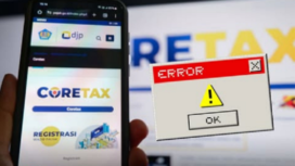 Aplikasi sistem perpajakan nasional Coretax saat tidfak bisa diakses, menyebabkan para wajiab wajib kesulitan melakukan pengfhitungan pajak. Instagram@ctd.insider