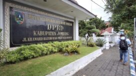 Kantor DPRD Kabupaten Jombang (Foto: KREDONEWS.COM/ Hadi S Purwanto)