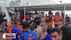 Petugas SAR telah melakukan evakuasi korban akibat meledakanya speedboat Basarnas Ternate, Minggu malam 2 Februari 2025. Tiga korban jiwa, satu jurnalis tiv hilang, tujuh luka-luka. Tangkap layar video Youtube@TVOne