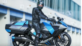 Suzuki segera merilis motor masa depan tidak meggunakan BBM atau listrik melainkan hidrogen. Instagram@seaasia.news
