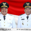 Presiden Prabowo Subiyanto melantik pasangan Warsubi dan KH Salmanuddin Yazid, yang baru saja dilantik sebagai Bupati dan Wakil Bupati Jombang,  2025-2030. Foto: Istimewa