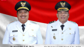Presiden Prabowo Subiyanto melantik pasangan Warsubi dan KH Salmanuddin Yazid, yang baru saja dilantik sebagai Bupati dan Wakil Bupati Jombang,  2025-2030. Foto: Istimewa