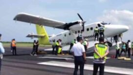 Pesawat ini lansung mogok saat mendarat, kalau mogok di atas...