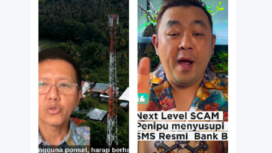 Dua pegiatn aplikasi digital Alfonstan (kiri) dan sejawatnya Royshakti mengingatkan bahwa hacker naik kelas, sudah berhasil melakukan scam OTP BTS. Jangan dklik, jika terjadi semua uang Anda di bank bakal lenyap. Instagram@alfonstan and royshakti