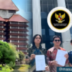 Sebanyak tujuh mahasiswa Fakultas Hukum Universitas Indonesia mengfajukan uji material terhadap UU TNI yang baru disahkan oleh DPR RI ke Mahkamah Konstitusi (MK), Jumat 21 Maret, satu hari setelah disahkan DPR 20 Maret 2025. Instagram@masukkampus