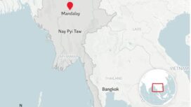 Gempa kembar menyebabkan kerusakan hingga Thailand