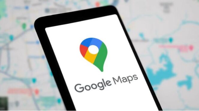 
					Google maps dengan fitur info mudik