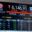 Turun 5 persen IHSG dihentikan sementara