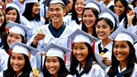 Ilustrasi wisuda SMA Foto:ArtAI