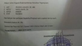 Surat edaran Viral di Sosmed 