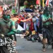 Teatrikal Ki Bagurekso di Batang menggambarkan perjuangan Ki Bahurekso untuk ikut memperjuangkan kemerdekaan Republik Indonesia di Kabupaten Batang