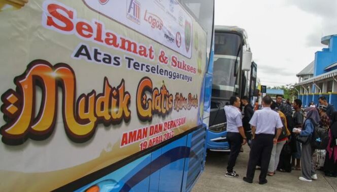 
					Pemerintah siapkan kuota 100.000 mudik gratis (Antara)