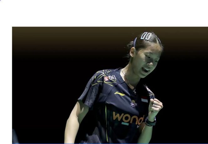 
					Tunggal Putri Indonesia Putri KW tampil on fire