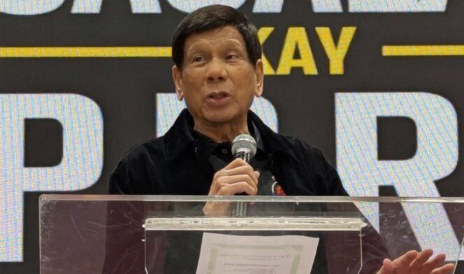 
					Mantan Presiden Filipina Rodrigo Duterte