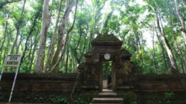 Situs Kawitan di Taman Nasional Alas Purwo, Banyuwangi, salah satu peninggalan kerajaan Blambangan yang masih tersisa, courtesy of Geopark Ijen