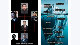 Inilah grafis dan kolase foto yang diunggah akun instagram@lhakim682024, hari Senin 3 Maret 2025. Instagram@lhamin682024. 