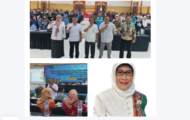 
					DPM-PTSP kabupaten Jombang menyelenggarakan sosialisasi OSS-RBA dan sistem pelaporan online bagi 200 pengusaha di wilayah Jombang. Foto: jombangkab.com