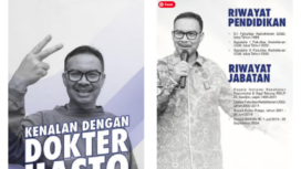Dokter Hasto Wardoyo adalah spesialis Spesialis Obstetri dan Ginekologi (Sp.OG) saat memegang jabatan dua periode sebagai walikota Yogyakarta. Instagram@dokterhasto