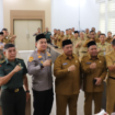 Bupati Jombang Warsubi pimpan rapat koordinasi untuk memperketat kamtibmas di Jombang. Seluruh pimpinan Forkompimda sepakat mengajak warga untukm turut serta menjaga keamanan Jombang. Foto: Jombangkab.go.id