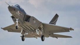 Jet tempur canggih patungan Korea Selatan-Indonesia, KF-21/IF-21 Boramae, sukses uji terbang perdana pada 19 Juli 2022. (Dok: Angkatan Udara Republik Korea Selatan)