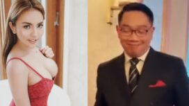 Kolase, Lisa Mariana vs Ridwan Kamil Dok:Instagram 