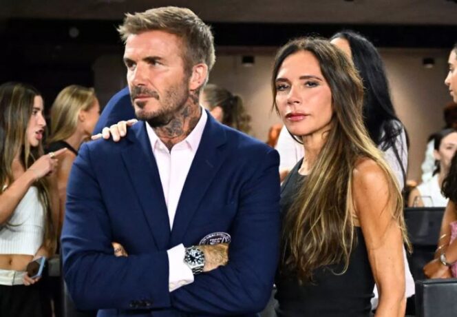 
					David dan Victoria Beckham