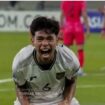 Pencetak gol tunggal saat lawan Korea
