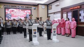 saat situasi sertijab dari kapolsek lama ke kapolsek baru