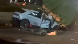 Hyundai Ioniq tabrak truk di JORR: Dok:Lugnut_aja