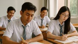 Ilustrasi Murid SMA, Dok ArtAI