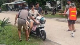 Naik Honda Beat dan mogok