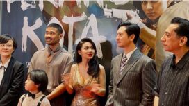 Areil Tatum bersama pemeran Perang Kota