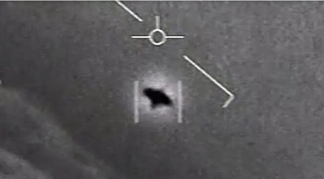 
					Rekaman UFO yang diambil AL AS