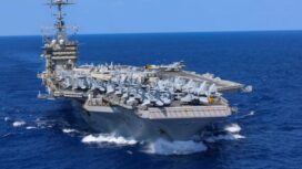 Kapal induk dikirim ke Timur Tengah